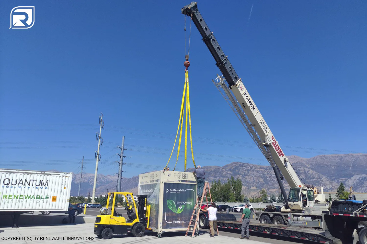 EmPower Lite unit being shipped to New Zealand